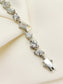 Gunjita White 92.5 Silver American Diamond Bracelet