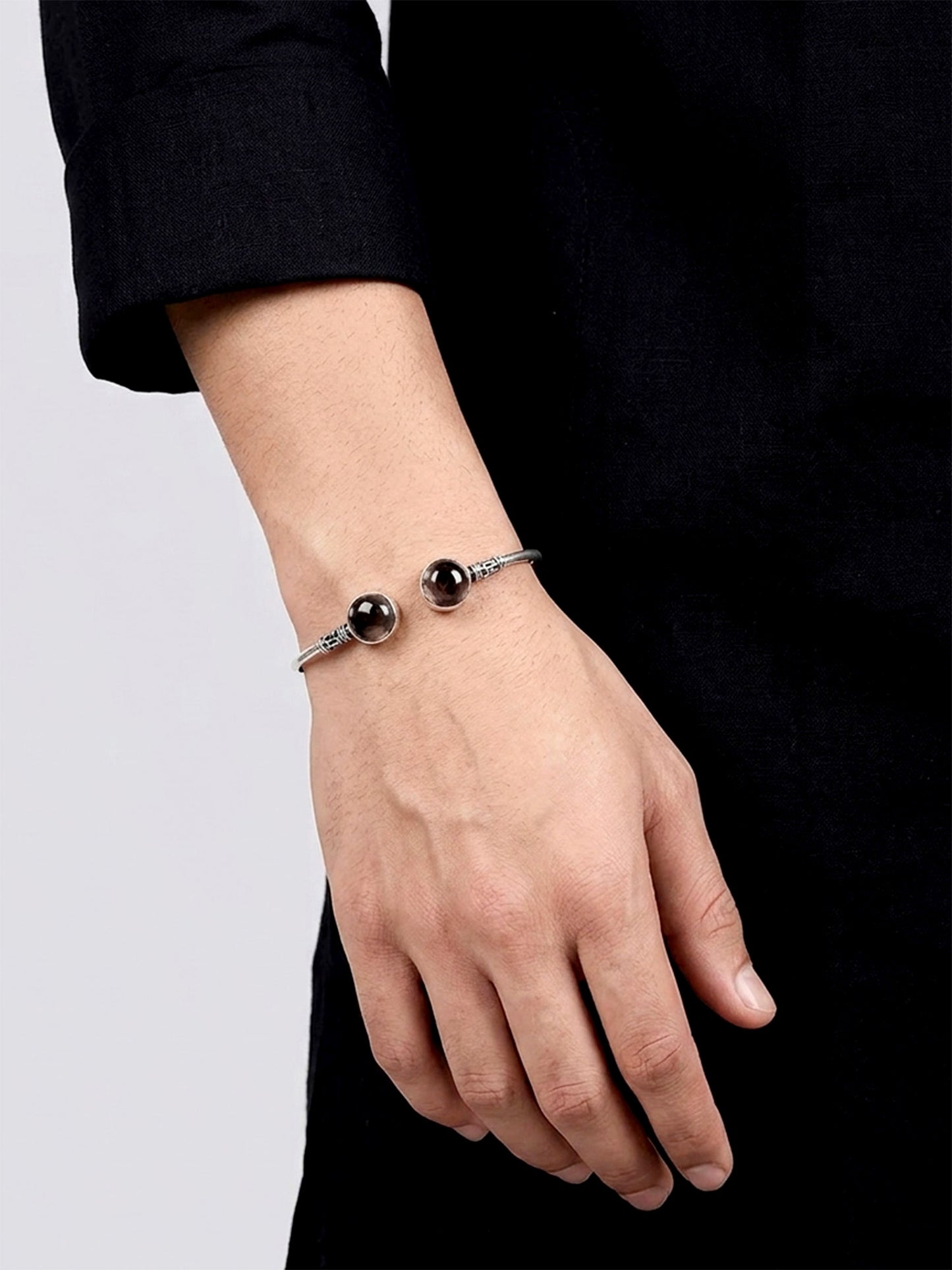 Ranbir Purple Men's Bracelet