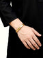 Hridyansh Golden Men's Bracelet
