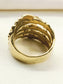 Zaid Golden Men's Finger Ring