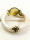 Vrnav Men’s Royal Green Onyx Stone Bone Bracelet