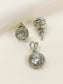 Inaya 92.5 Silver Swarovski Stone Pendant Set