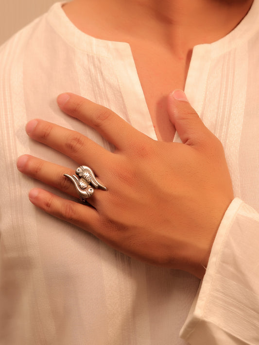 Gurjal Plain Men's Finger Ring