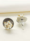 Pranami White Pearl Oxidized Tops
