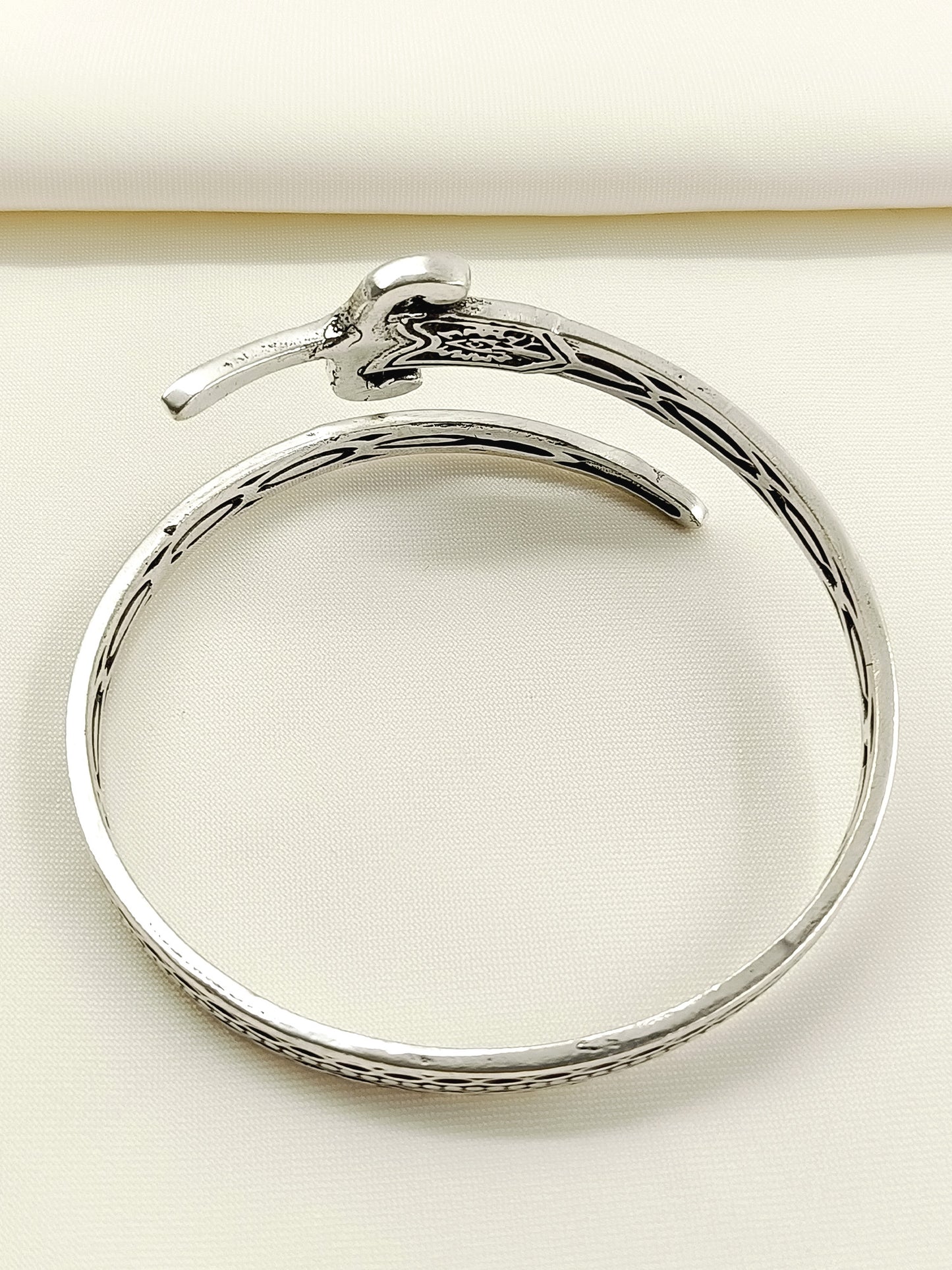 Pratyush Silver Men's Bracelet