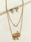 Roohi White Kundan Pendant Set
