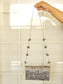 Helan Silver Evening Clutch