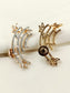 Fariha White American Diamond Earring