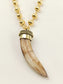Katha Brown Bone Neckpiece