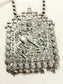 Milan Plain Maa Durga Sherawali -Oxidized Men's Neckpiece