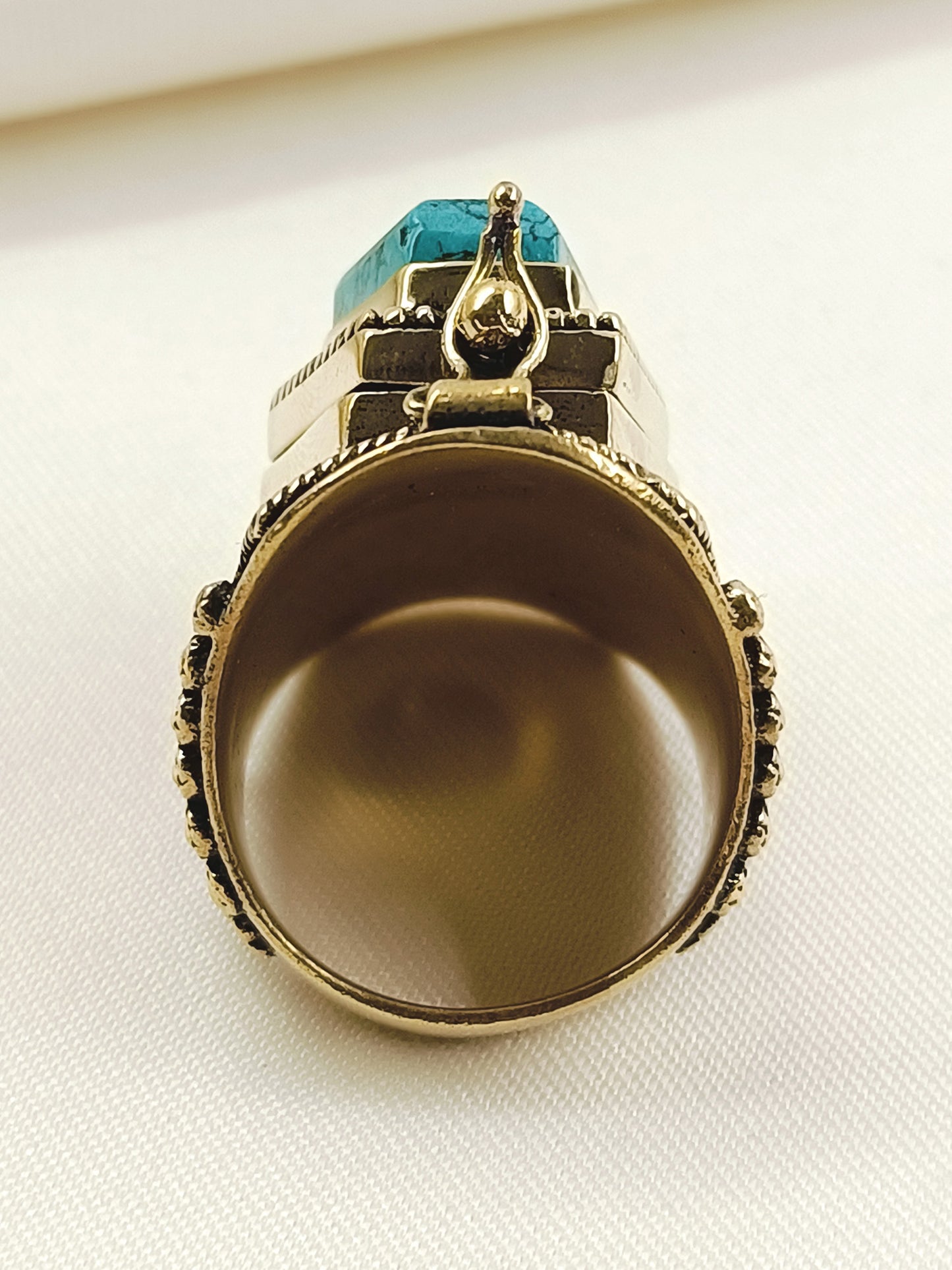 Abhigya Firozi Men's Finger Ring