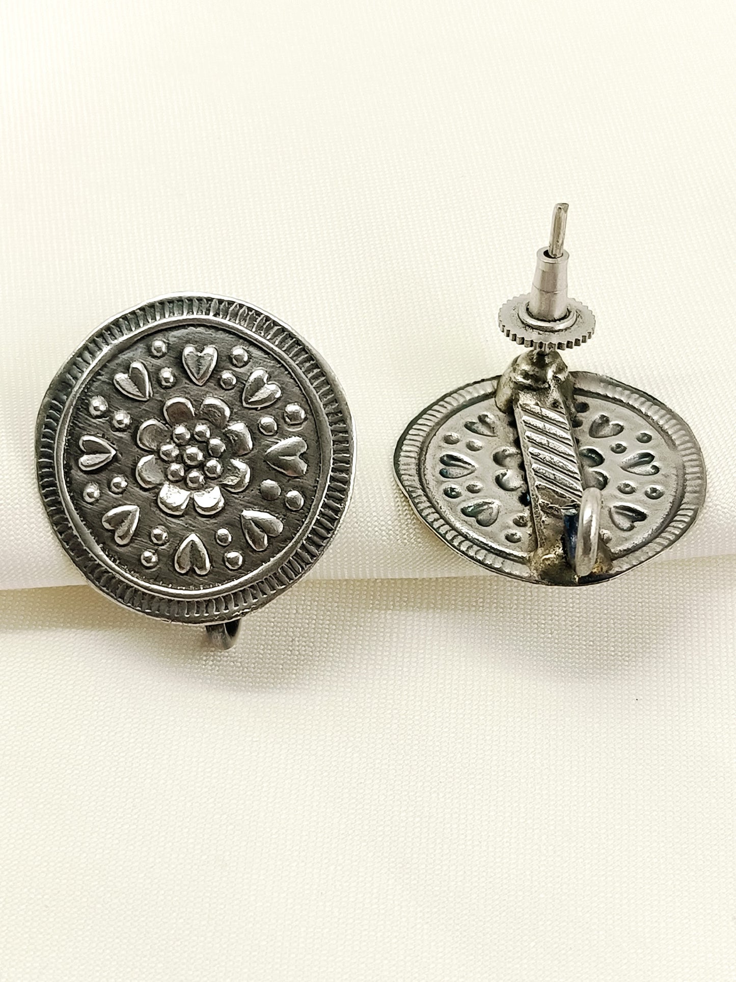 Baisakhi Plain Oxidized Tops