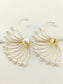 Nayana Solar Pearl Detachable Ear Cuff Statement Earrings