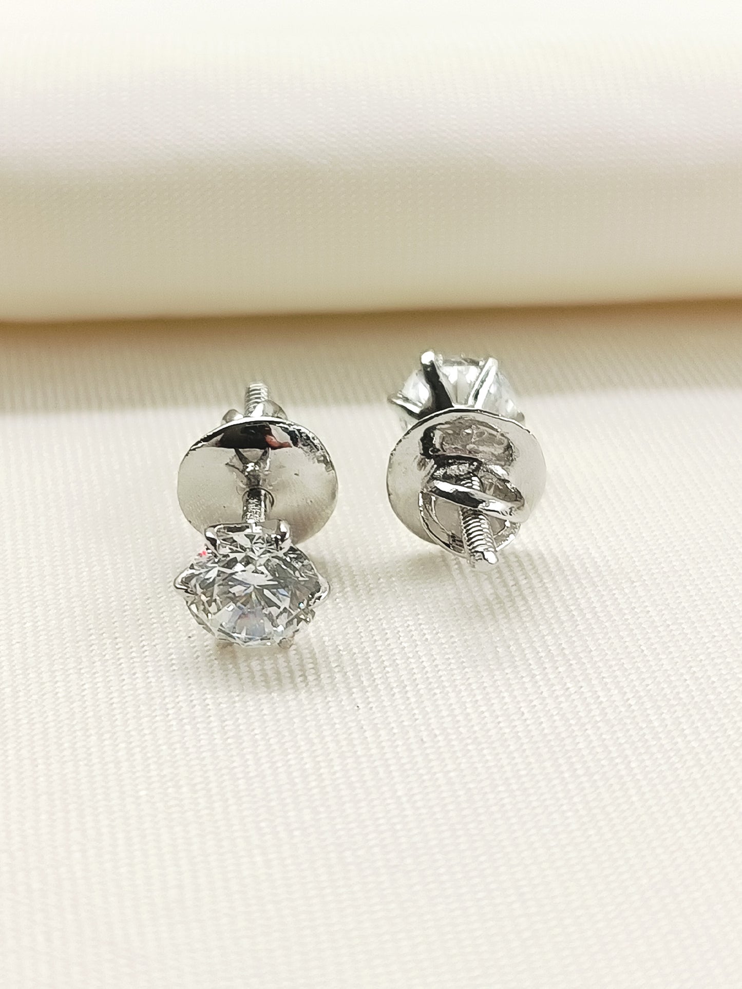 Chloe 92.5 Silver Swarovski Stone Tops