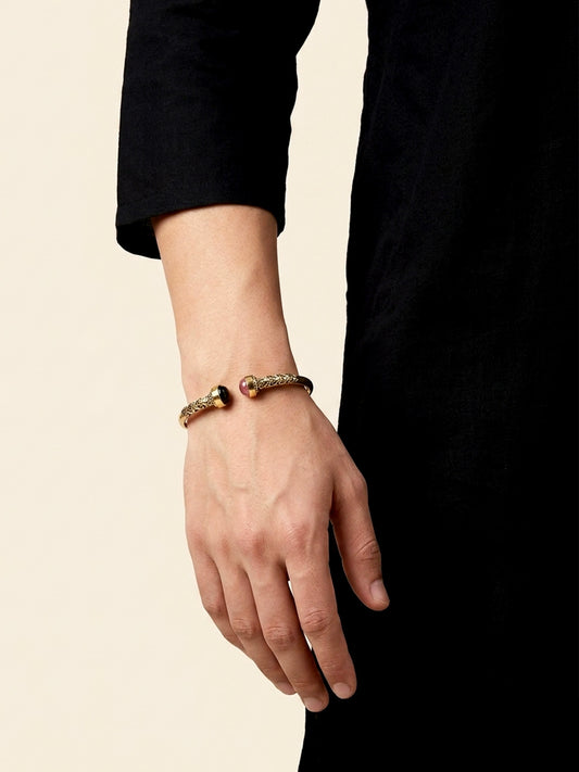 Jason Purple Men's Bracelet
