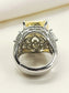 Raima Yellow American Diamond Finger Ring