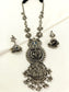 Shrishti Blue Oxidized Necklace Set
