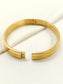 Aryen Golden Men's Bracelet