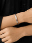 Sagar Silver Men's Bracelet