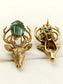 Vaidik Green Men's Earring
