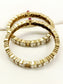 Idha White Kundan Bangles