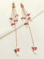 Madhulata Pink Kundan Earrings
