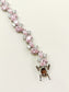 Nikita Baby Pink American Diamond Bracelet