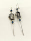Jatin Navy Blue Men's Earcuff