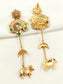 Gazara R&G Antique Earrings