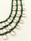 Abeer Green Groom Beads Neckpiece