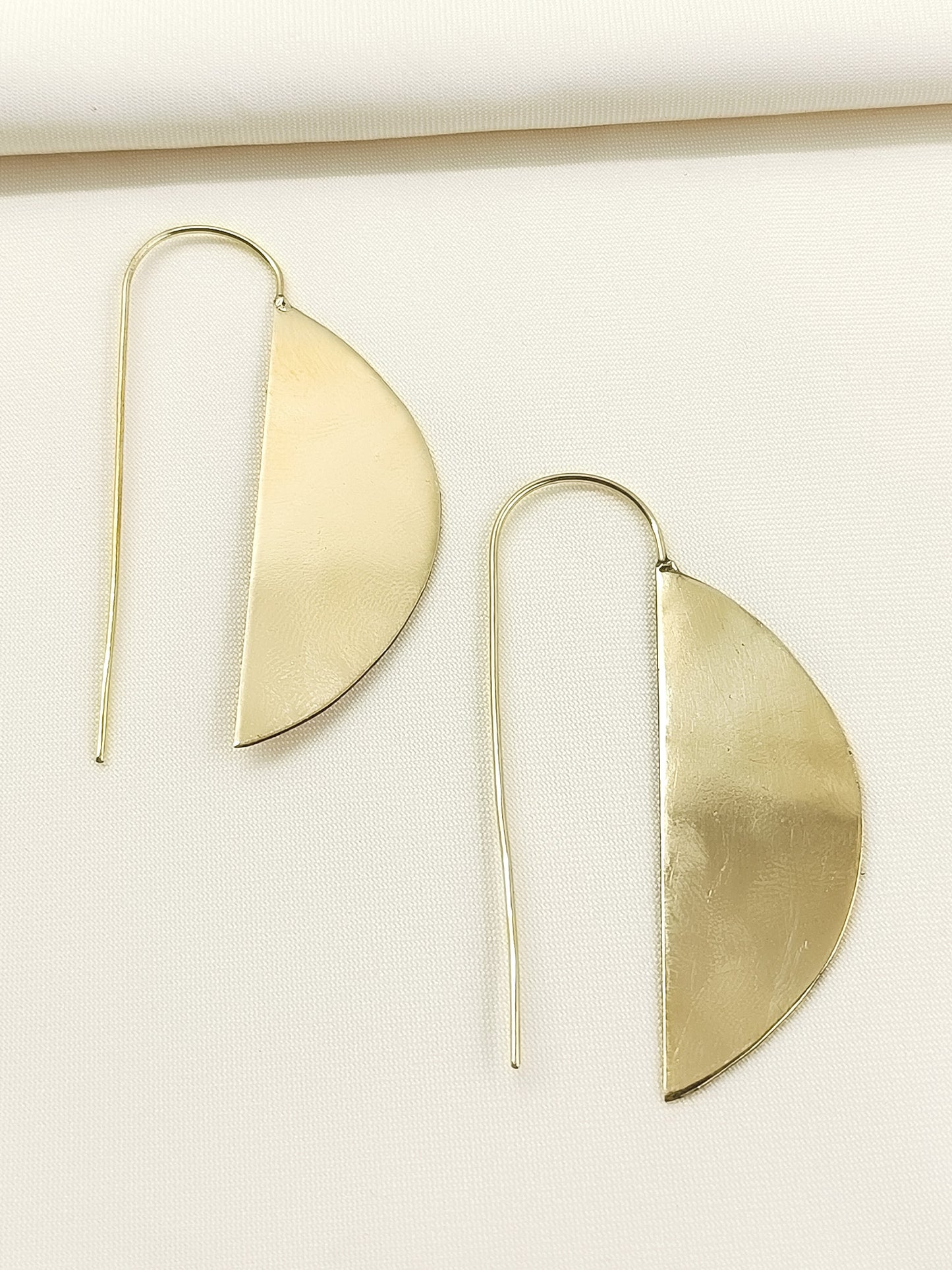 Zora Golden Men's Earrings