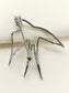 Miya Silver Bird Brooch