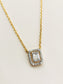 Rossy 92.5 Silver Swarovski Stone Pendal