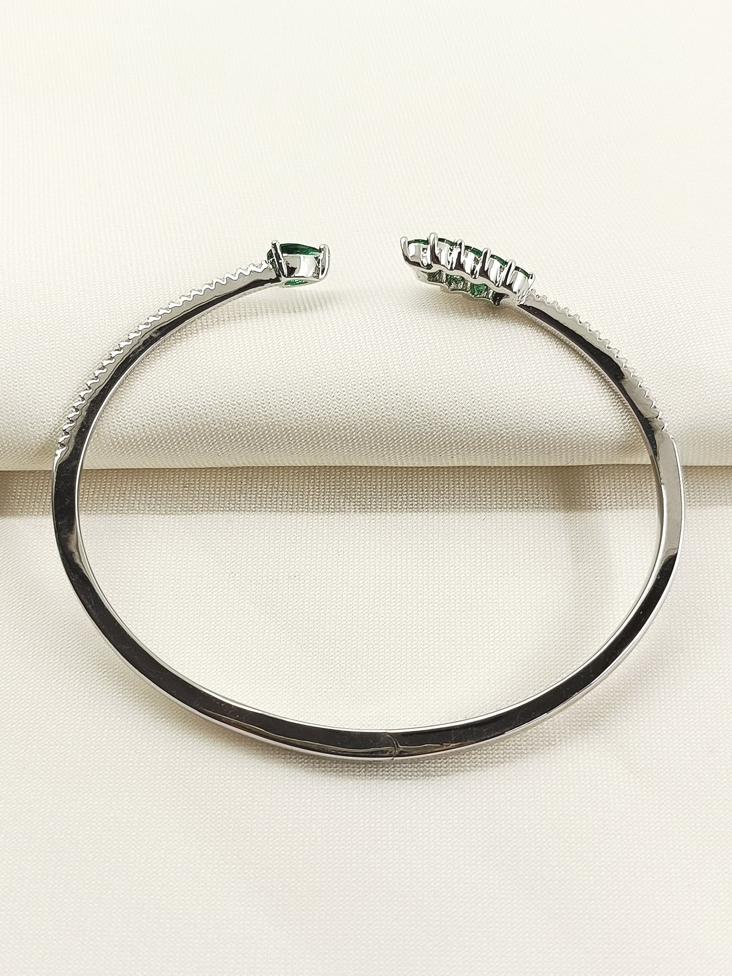 Narayani Purple American Diamond Bracelet