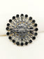 Advik Black Oxidized Brooch