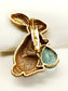 Ashok Mint Green Rabbit Men's Brooch