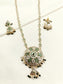 Prahati Green Jadau Necklace Set