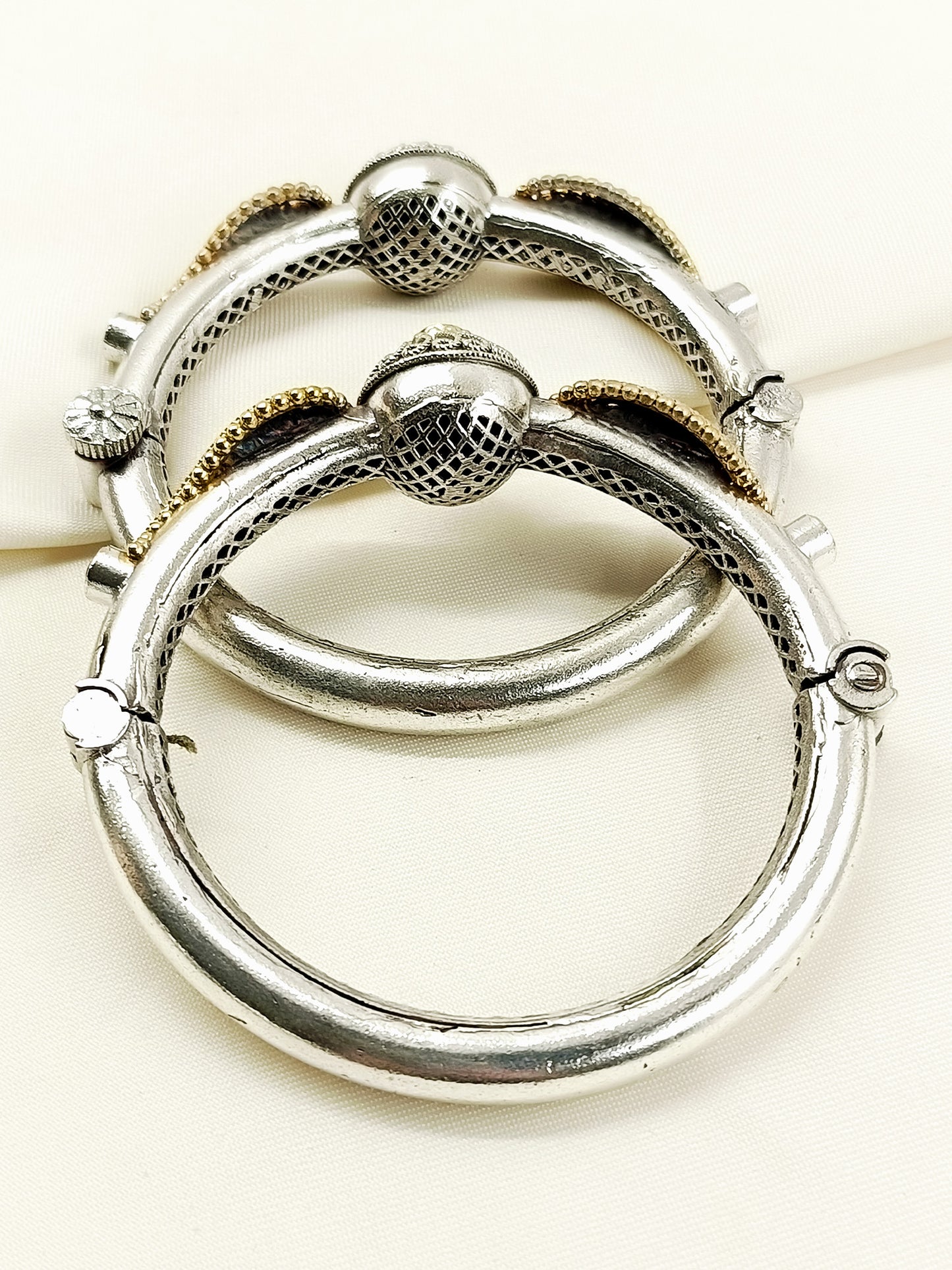 Nirupa Green Oxidized Bangles