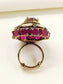 Nishika Victorian Ruby Crown Ring