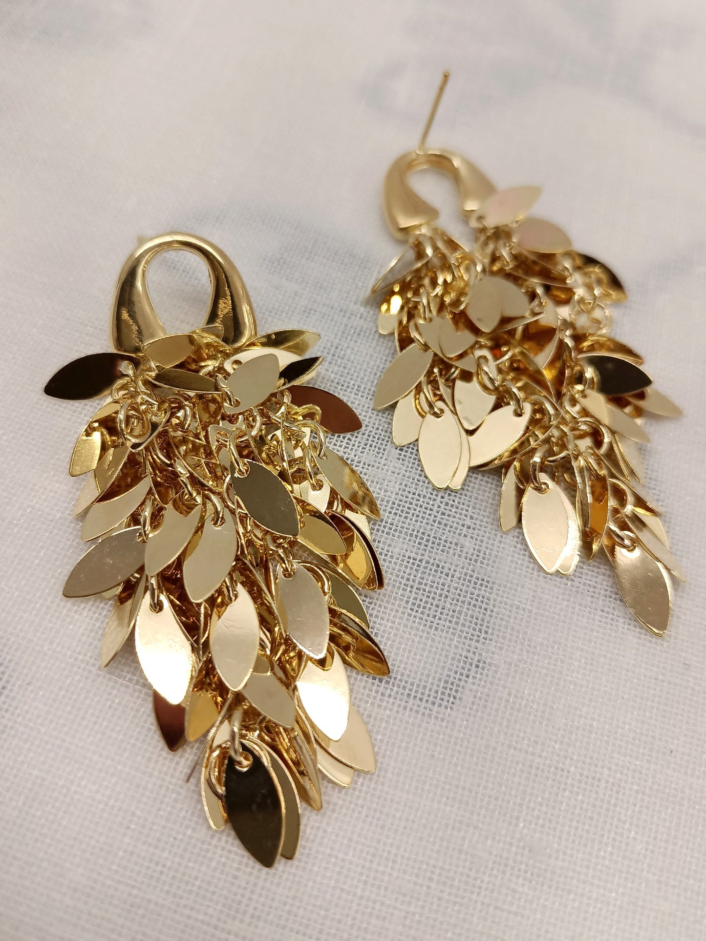 Jaanki Golden Western Earrings
