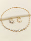 Kiona Gold American Diamond Necklace Set