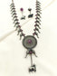 Priyasha Ruby Oxidized Necklace Set