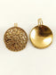 Dushyant Golden Temple Mandala Coin Men's Ear Cuff