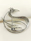 Trapti Silver Swan Brooch