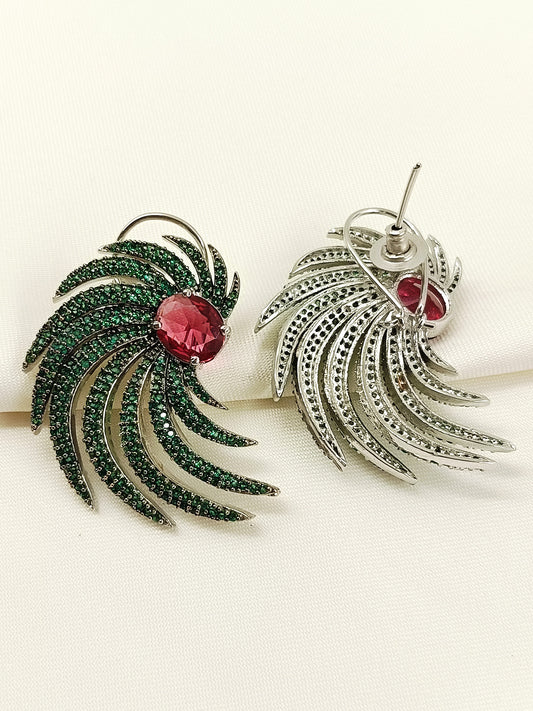 Rima Emerald Ruby Victorian Wing Tops