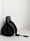 Driti Black Silver Beaded Potli Bag