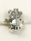 Anjalika Black Panda Brooch