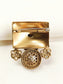 Harivansh Kundan Lion Men's Brooch