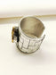 Anshini Ruby Oxidized Finger Ring