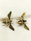 Hitendra Golden Honey Bee Men's Earring